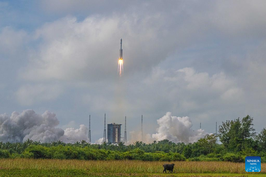 China Focus: China launches cargo craft Tianzhou-5 for space station supplies
