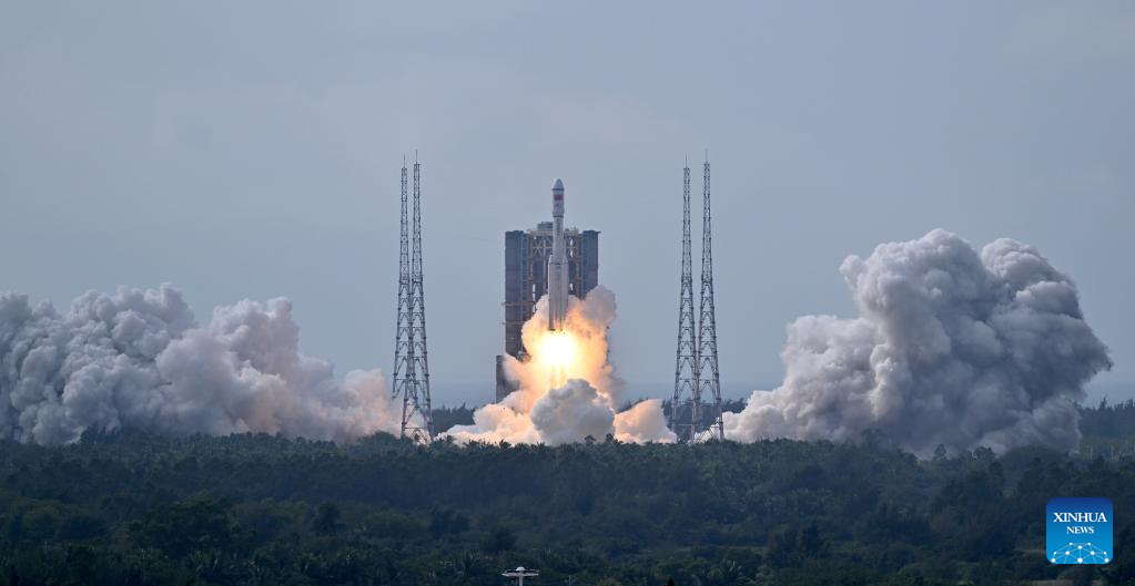 China Focus: China launches cargo craft Tianzhou-5 for space station supplies