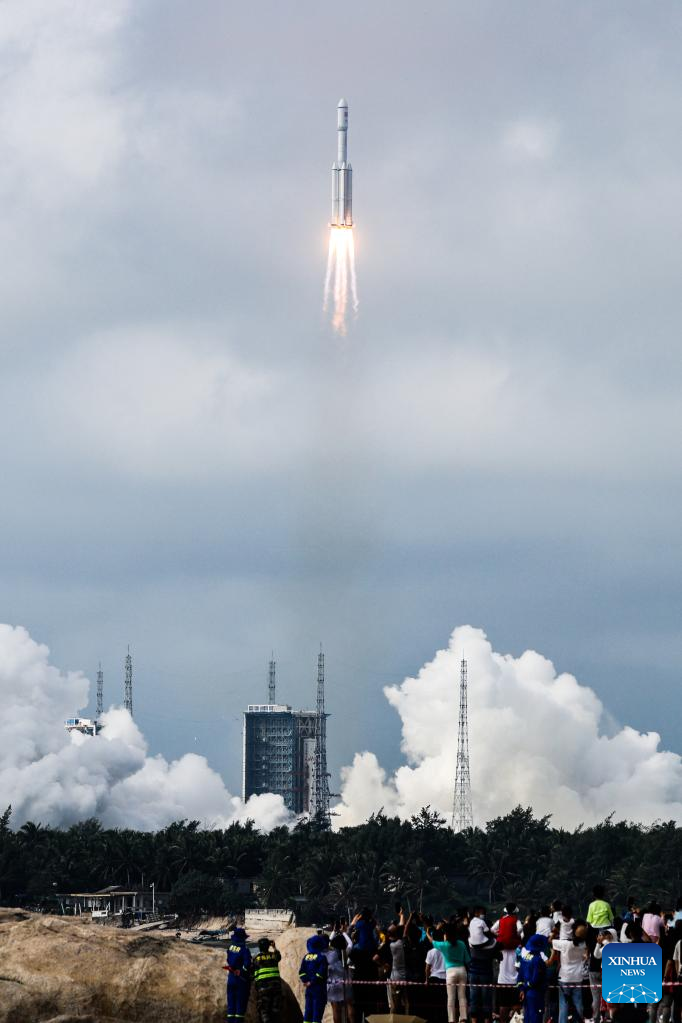 China Focus: China launches cargo craft Tianzhou-5 for space station supplies