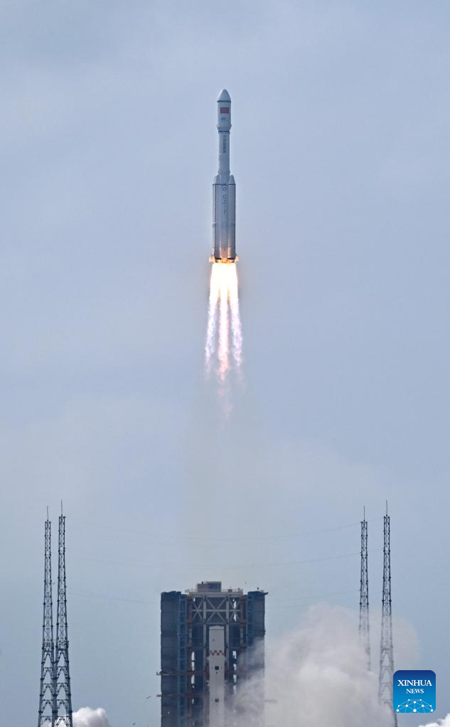 China Focus: China launches cargo craft Tianzhou-5 for space station supplies