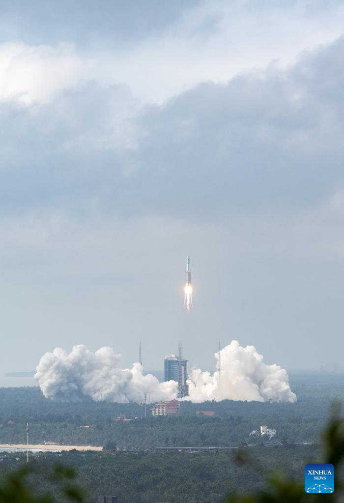 China Focus: China launches cargo craft Tianzhou-5 for space station supplies