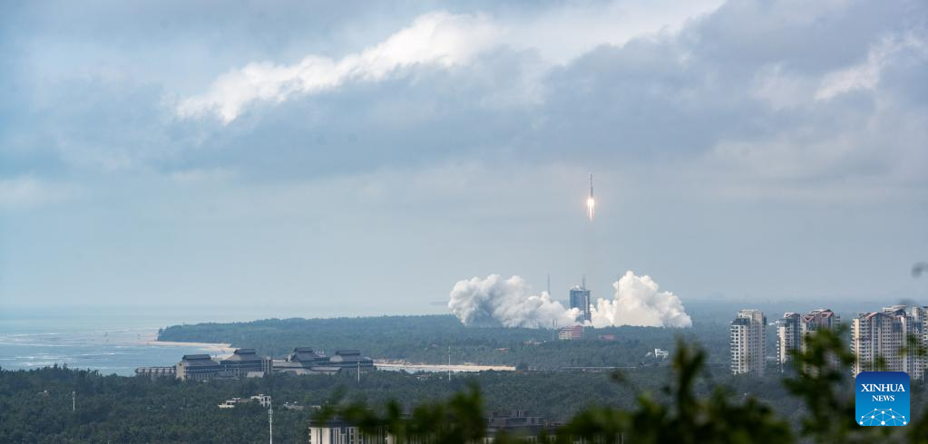 China Focus: China launches cargo craft Tianzhou-5 for space station supplies