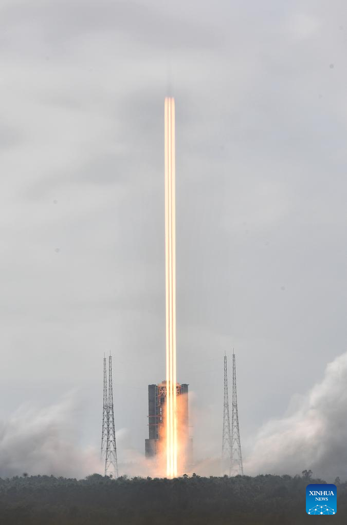 China Focus: China launches cargo craft Tianzhou-5 for space station supplies