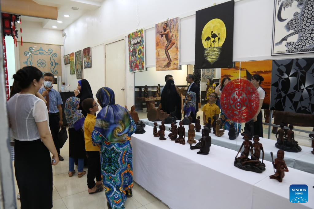 China Cultural Center in Tanzania hosts art exhibition to cement cultural ties