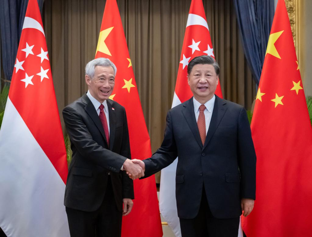 Xi calls for high-quality China-Singapore cooperation