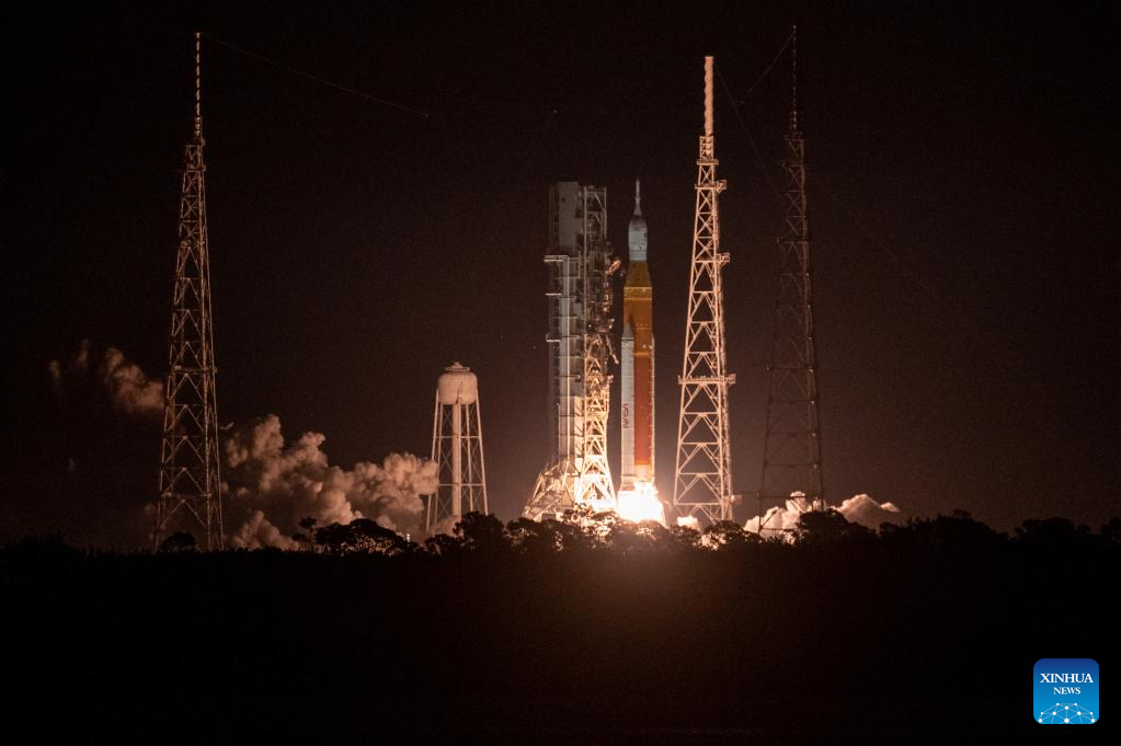 U.S. launches Artemis I moon mission
