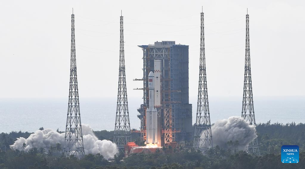 China Focus: China launches cargo craft Tianzhou-5 for space station supplies