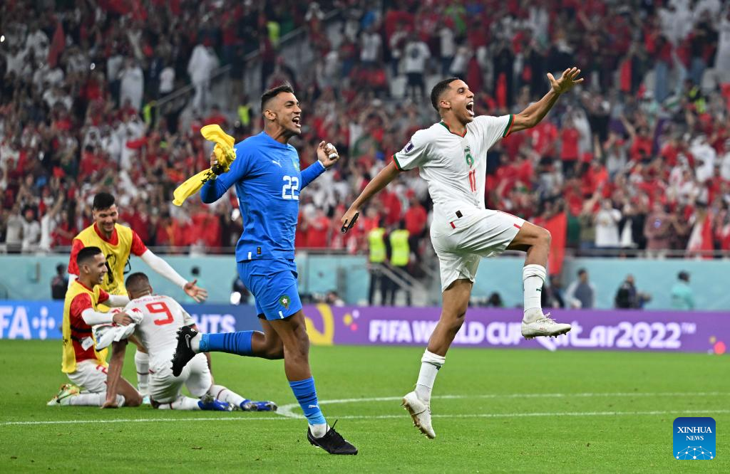 Morocco progress into World Cup knock-out stage after 36 years
