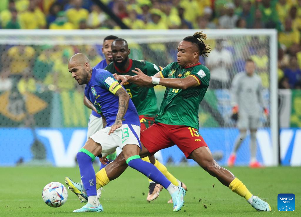 Cameroon stun Brazil but exit World Cup