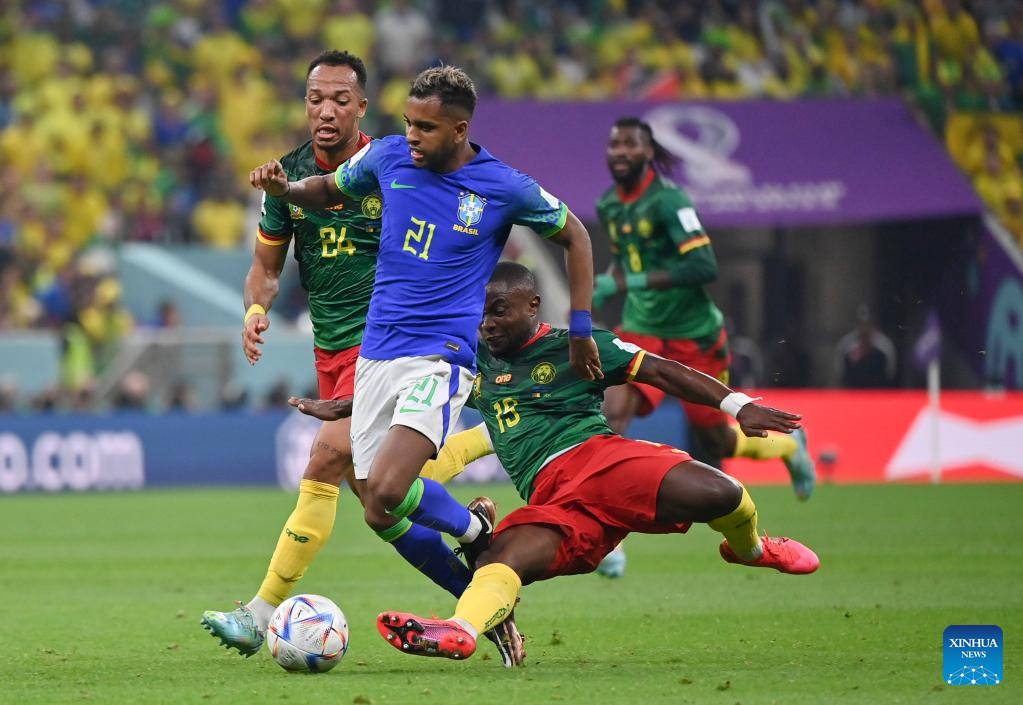 Cameroon stun Brazil but exit World Cup