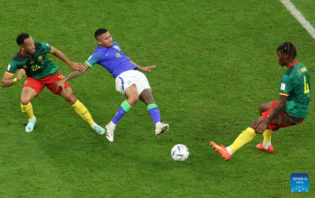 Cameroon stun Brazil but exit World Cup