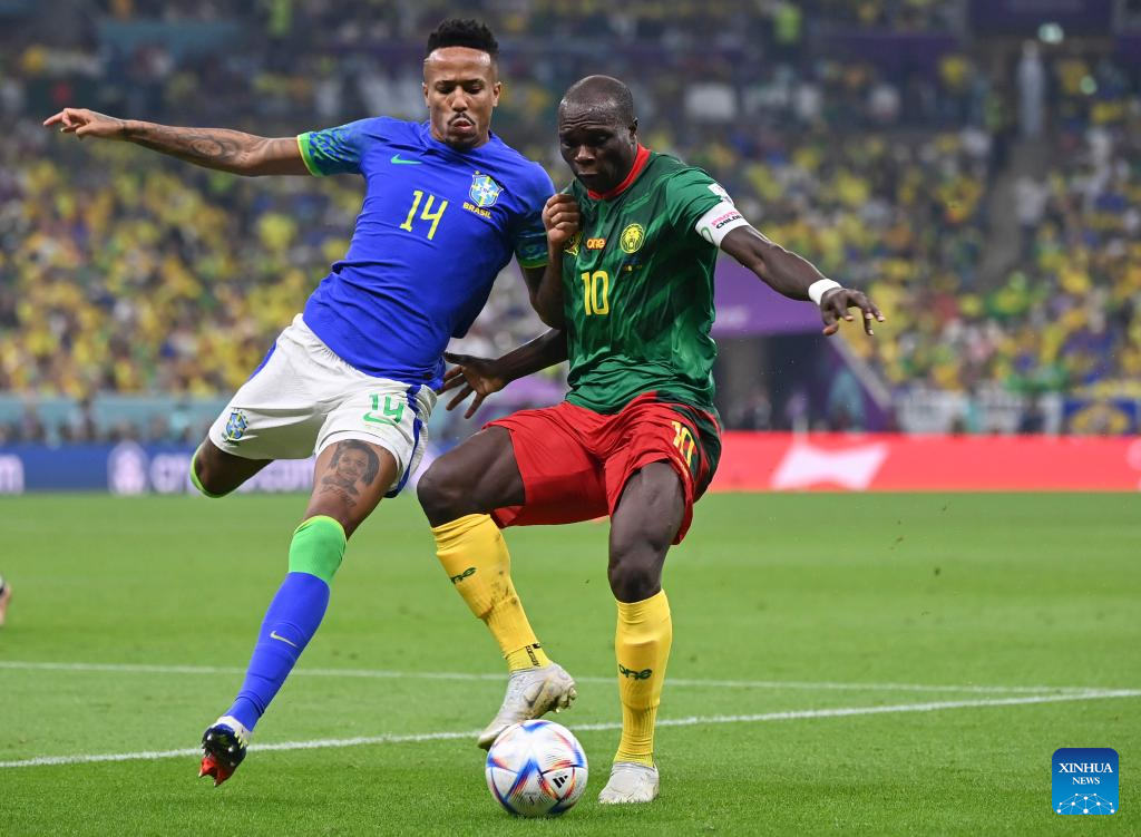 Cameroon stun Brazil but exit World Cup