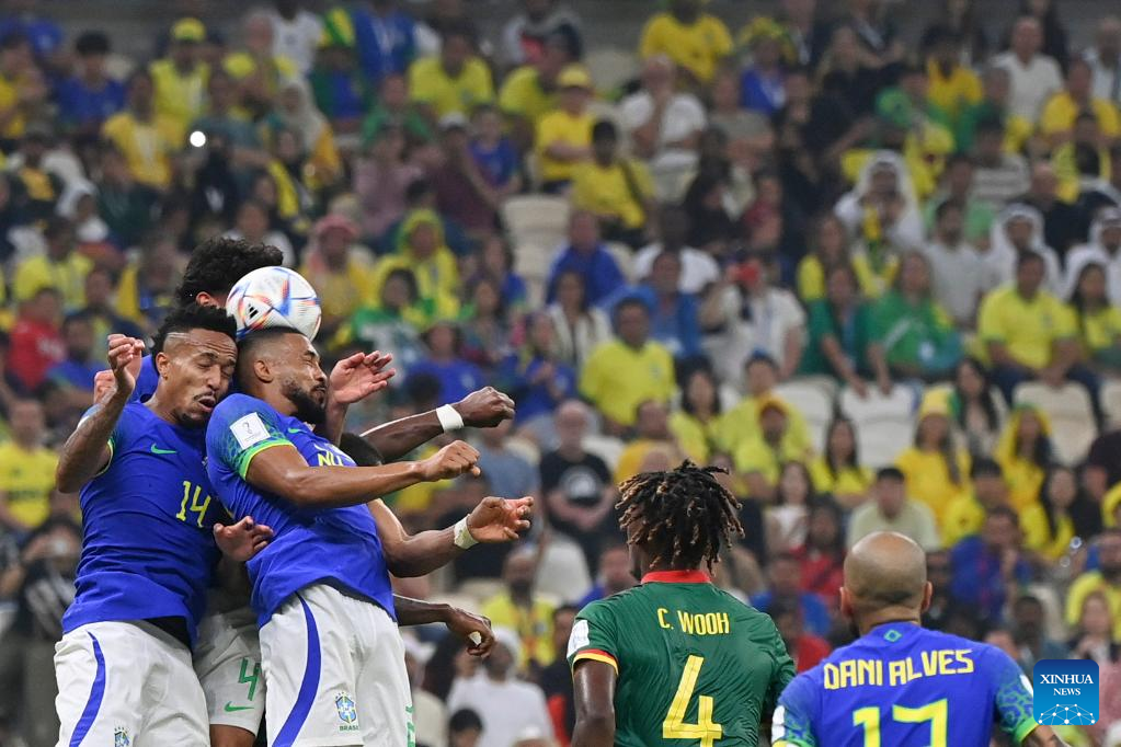 Cameroon stun Brazil but exit World Cup
