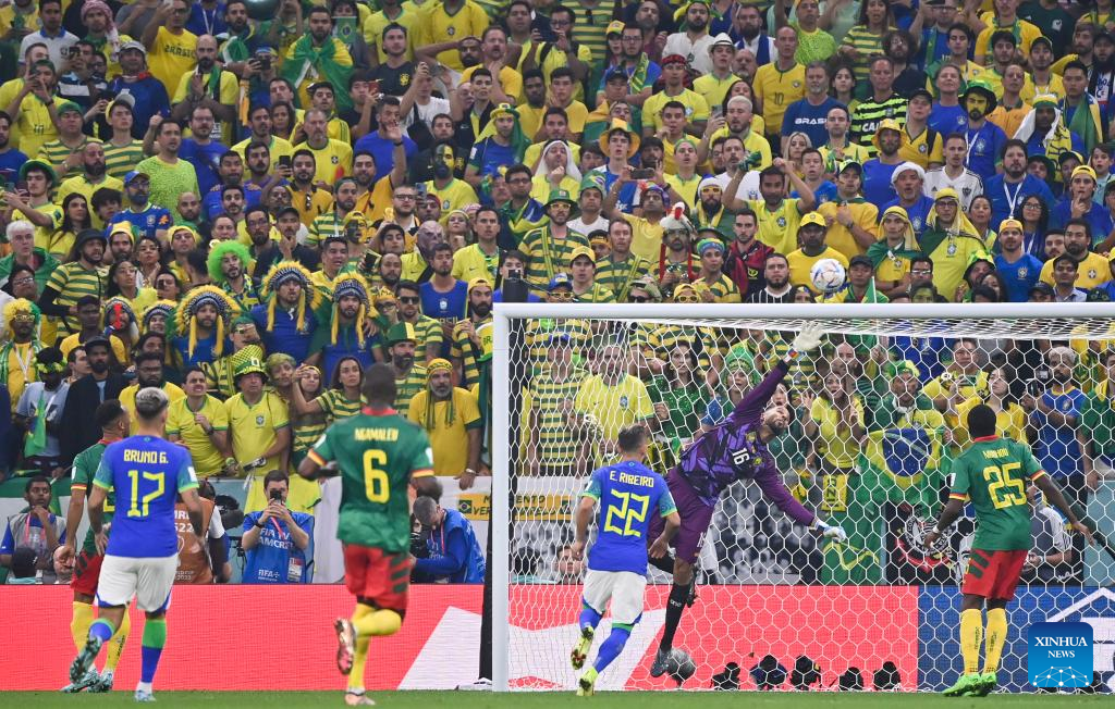 Cameroon stun Brazil but exit World Cup