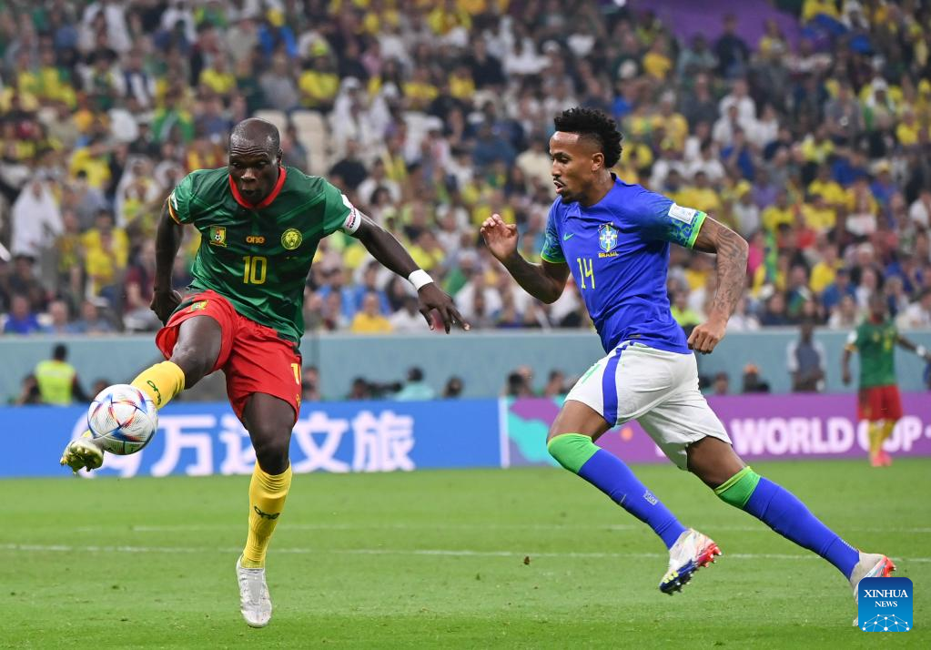 Cameroon stun Brazil but exit World Cup