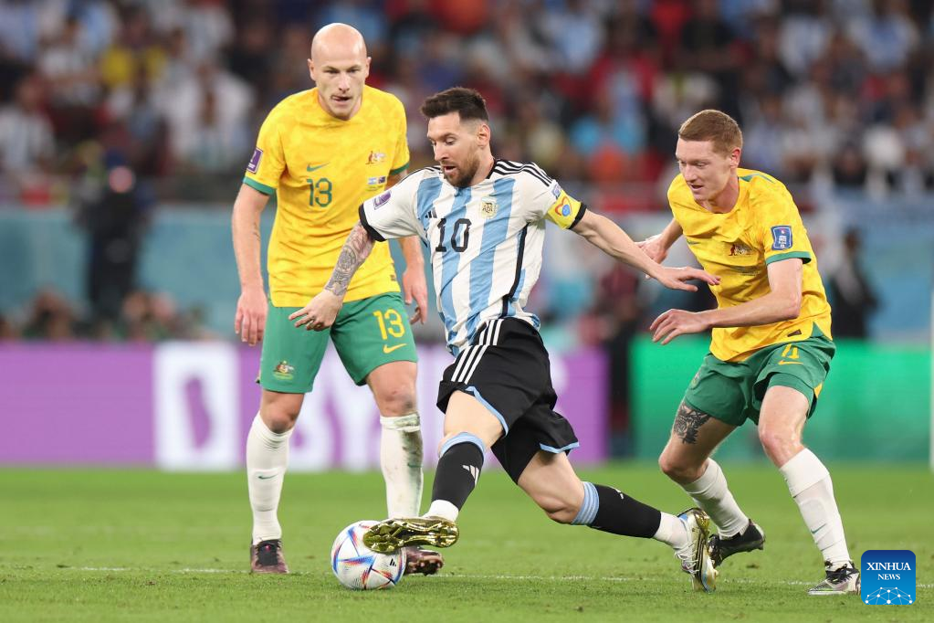 Messi celebrates 1,000th game with goal, World Cup quarterfinal tie against Netherlands
