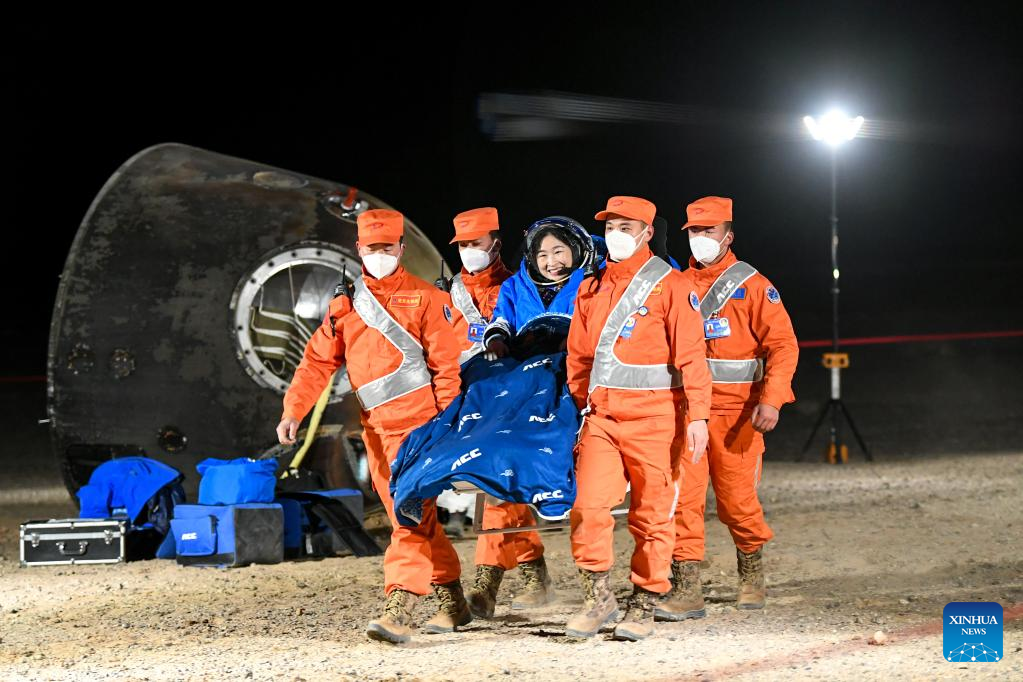 China's Shenzhou-14 astronauts return safely, accomplishing many 