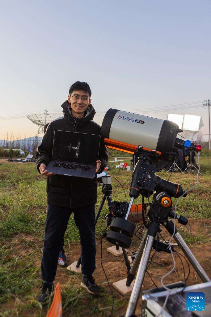 Profile: Astronomical photographer chasing China's space station