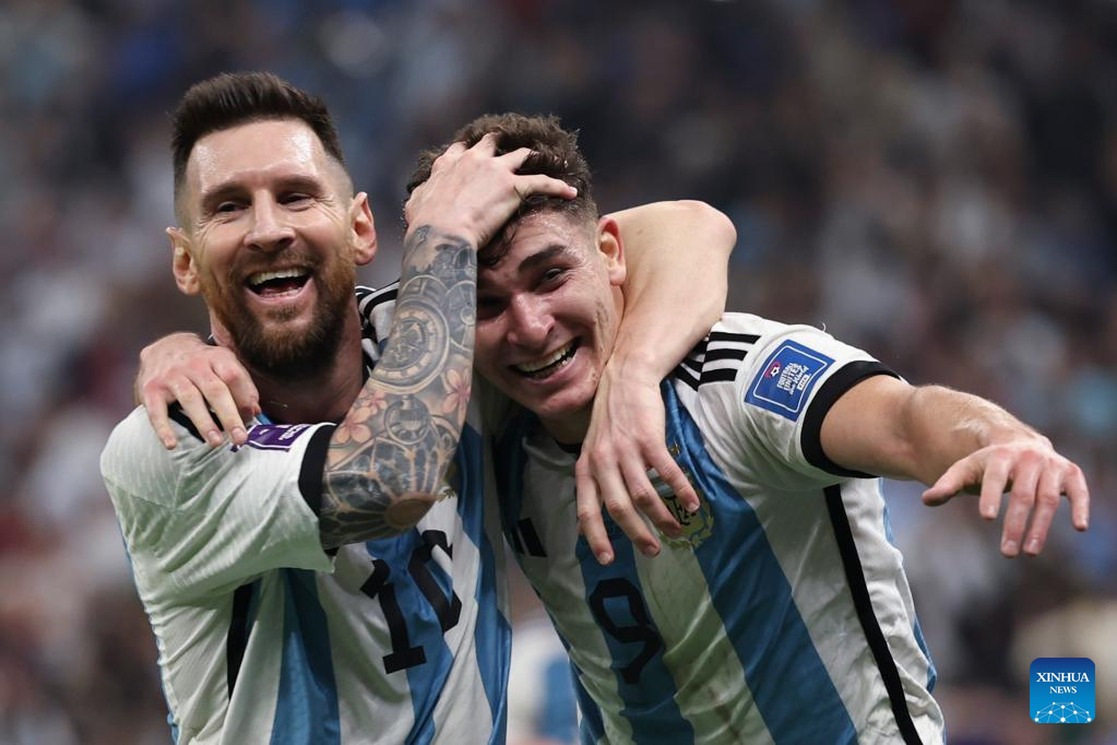 Messi, Alvarez fire Argentina into World Cup final