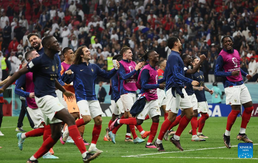 France beat Morocco 2-0 in World Cup semifinal with outstanding Griezmann everywhere