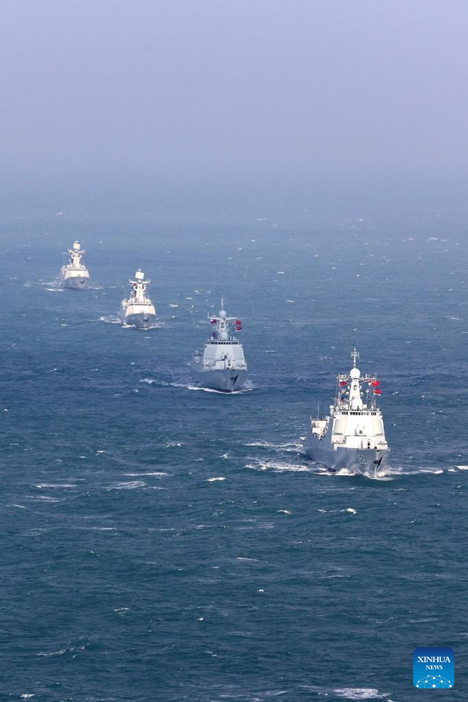 China, Russia hold joint naval exercise