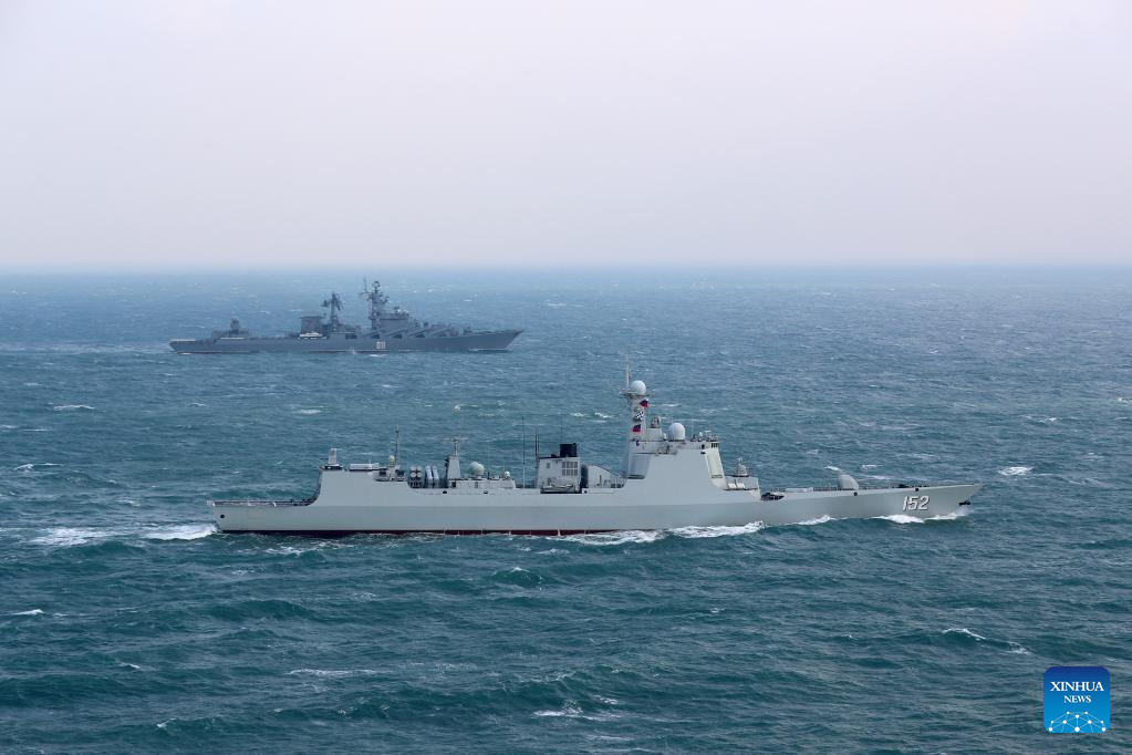 China, Russia hold joint naval exercise