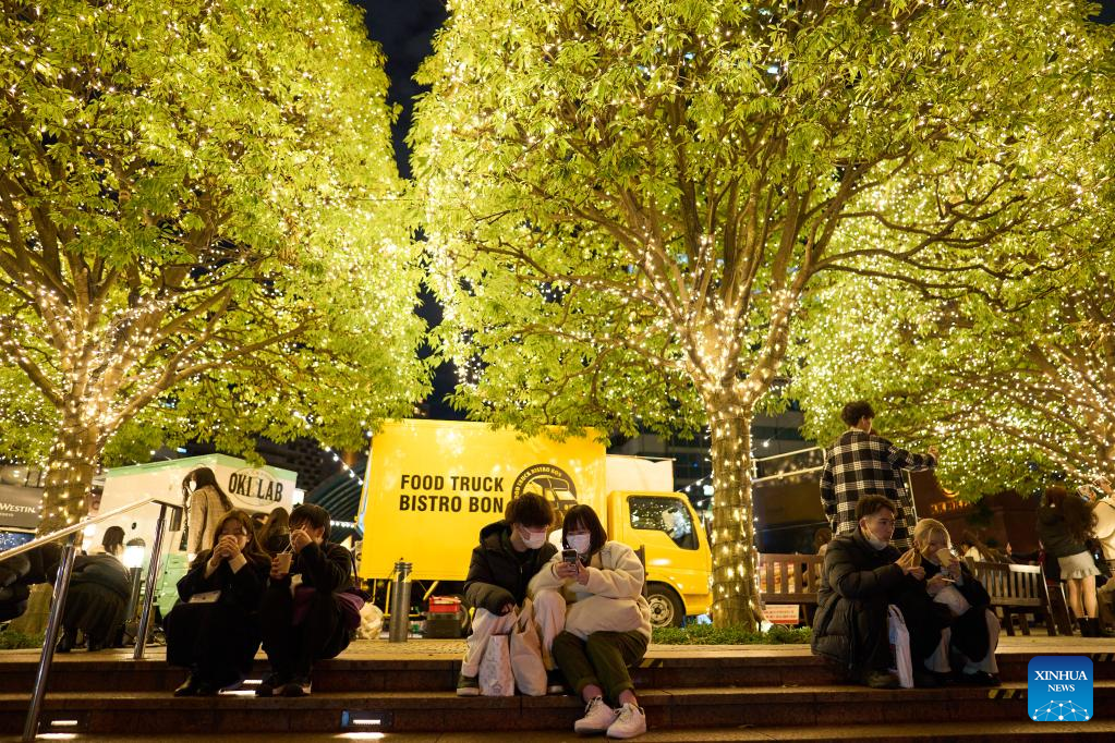 In pics: Christmas celebration in Tokyo, Japan