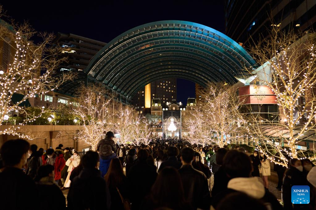 In pics: Christmas celebration in Tokyo, Japan