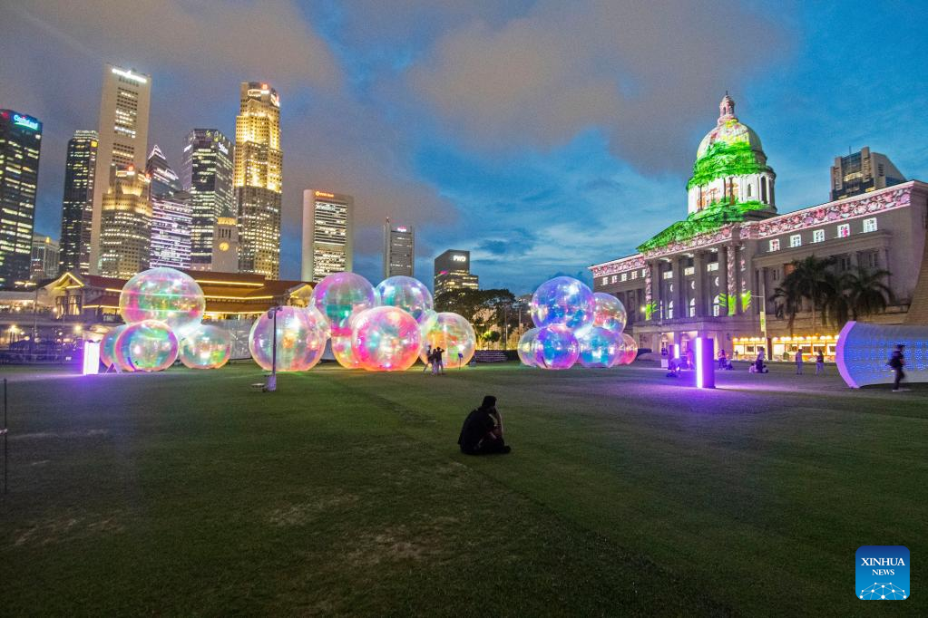 Light to Night Festival to be held at Singapore's Civic District