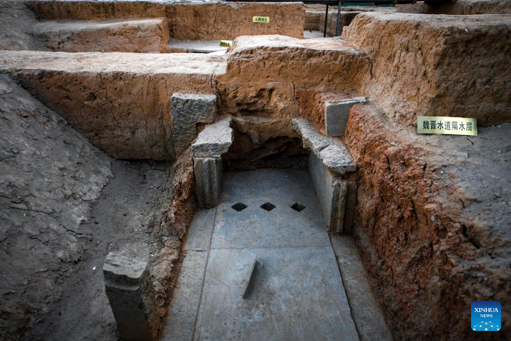 Water conservancy ruins found in ancient capital in central China