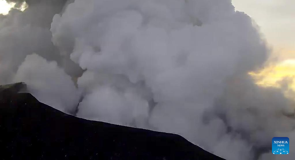 Indonesia's Marapi volcano erupts, ash up to 300 meters