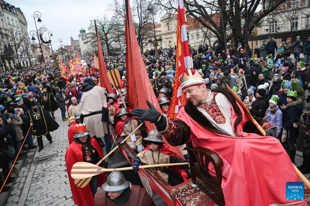 In pics: Three Kings Day parade in Warsaw, Poland
