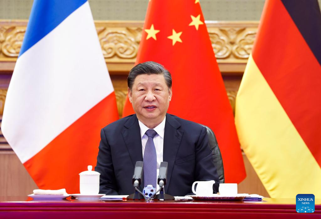 Xi urges joint support for peace talks between Russia, Ukraine