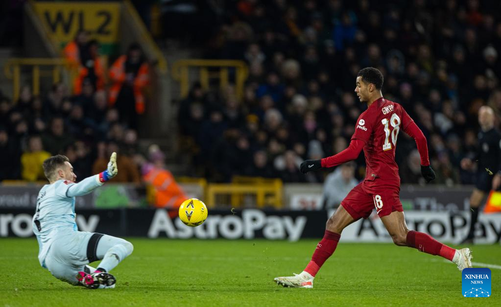 FA Cup 3rd Round Replay match: Wolverhampton Wanderers vs. Liverpool