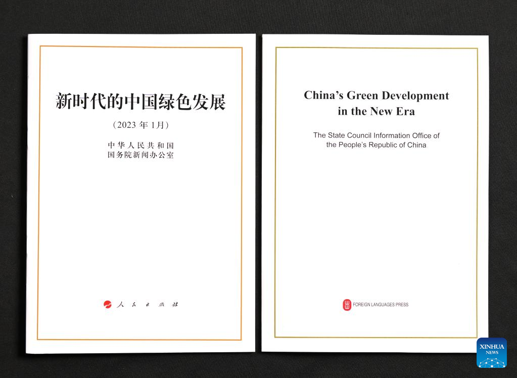 China Focus: China issues white paper on green development