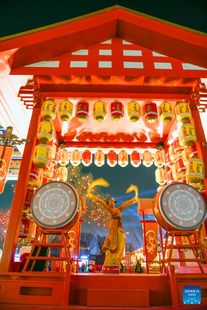 Festive celebrations of Chinese Lunar New Year in Tangshan, N China