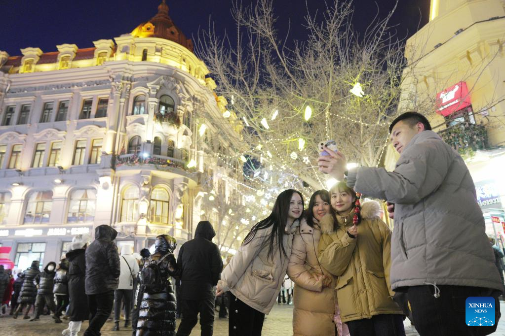 Heilongjiang attracts legions of tourists during Spring Festival holiday