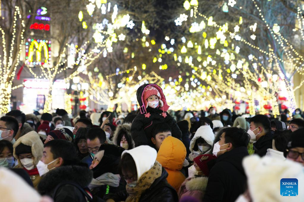 Heilongjiang attracts legions of tourists during Spring Festival holiday