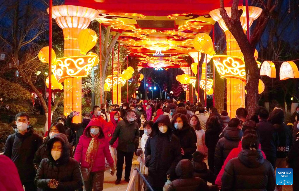 Lantern show in Jinan, E China's Shandong