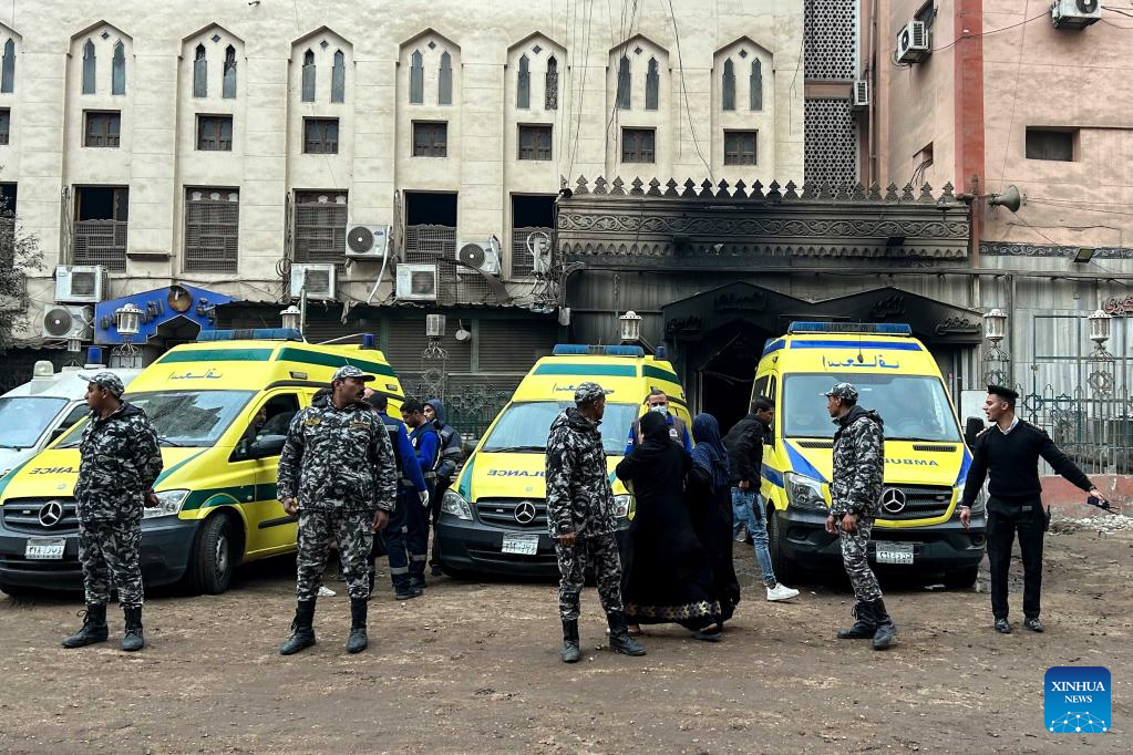 3 dead, 32 wounded in Egypt's hospital fire