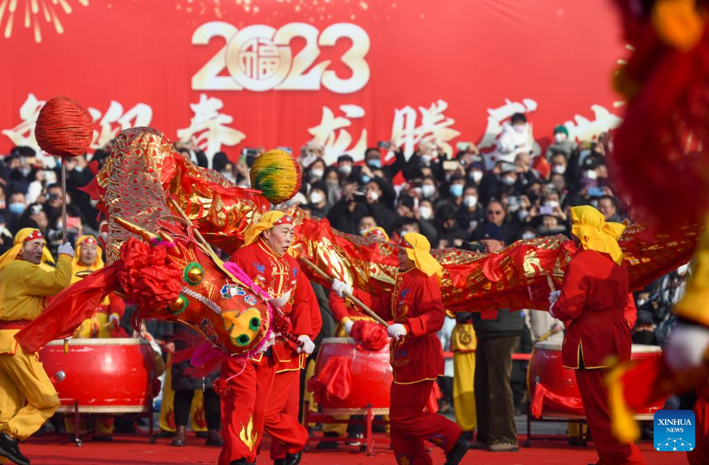 Chinese people celebrate Lantern Festival