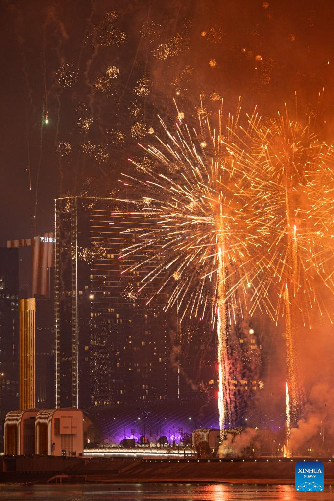 Chinese people celebrate Lantern Festival
