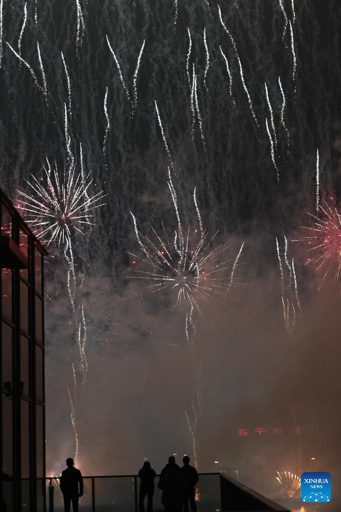Chinese people celebrate Lantern Festival