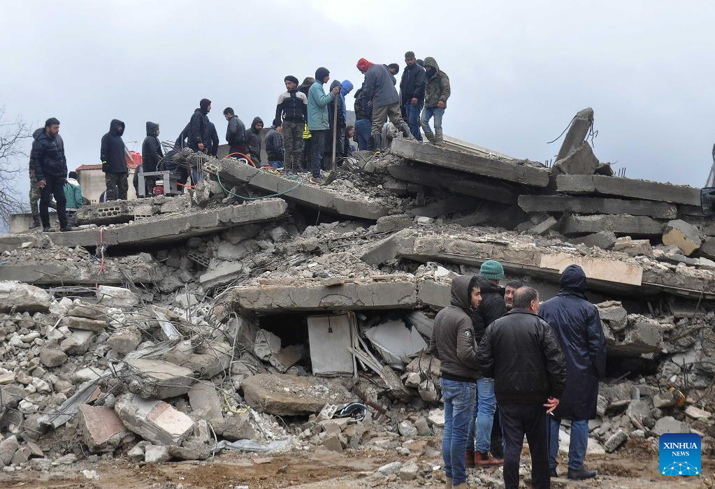 Rescue underway after earthquake hits Syria