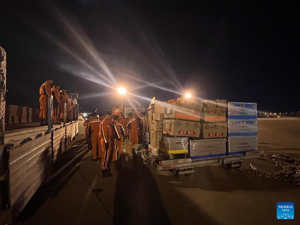 Chinese rescue team arrives in Türkiye