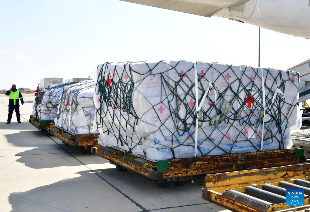 2nd aid plane from China arrives in quake-hit Syria to provide emergency supplies