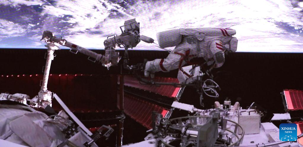 Shenzhou-15 taikonauts complete their first spacewalk