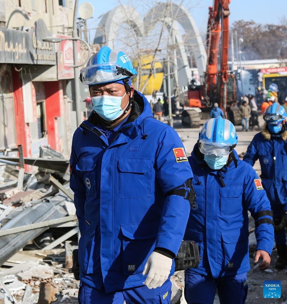 China rushes rescue teams to quake-hit Türkiye, Syria