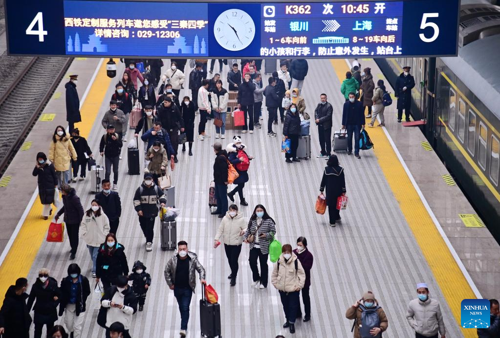 China's Spring Festival travel rush ends with recovering transport figures
