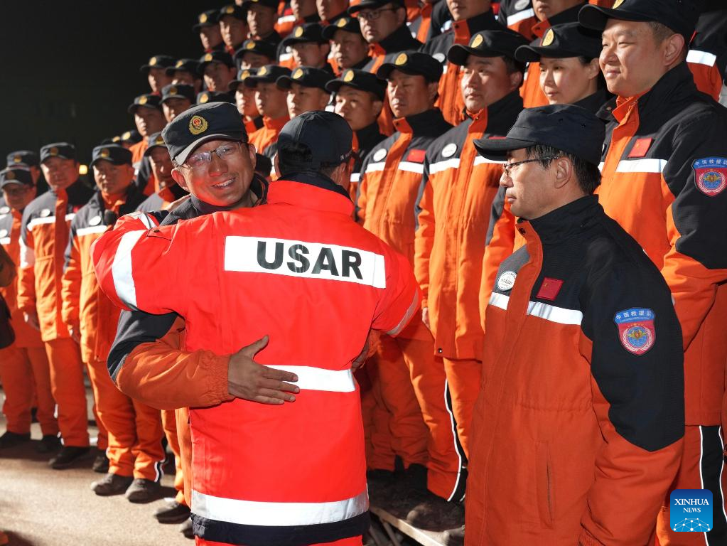 Chinese rescue teams return home from quake-hit Türkiye